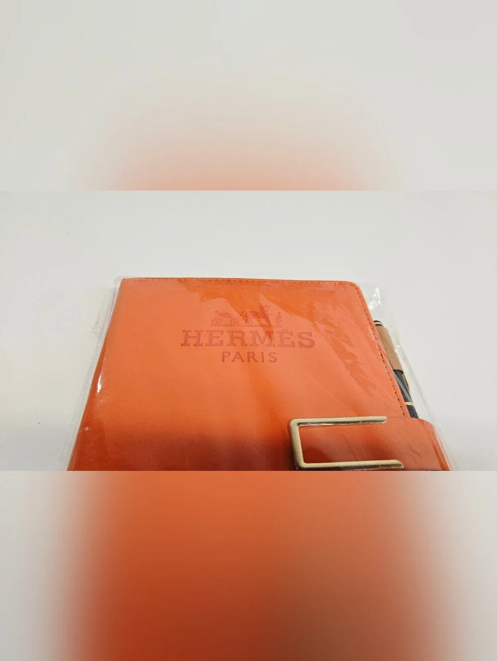 Brand New Luxurious Hermès Leather Notebook - Rare & UNOPENED